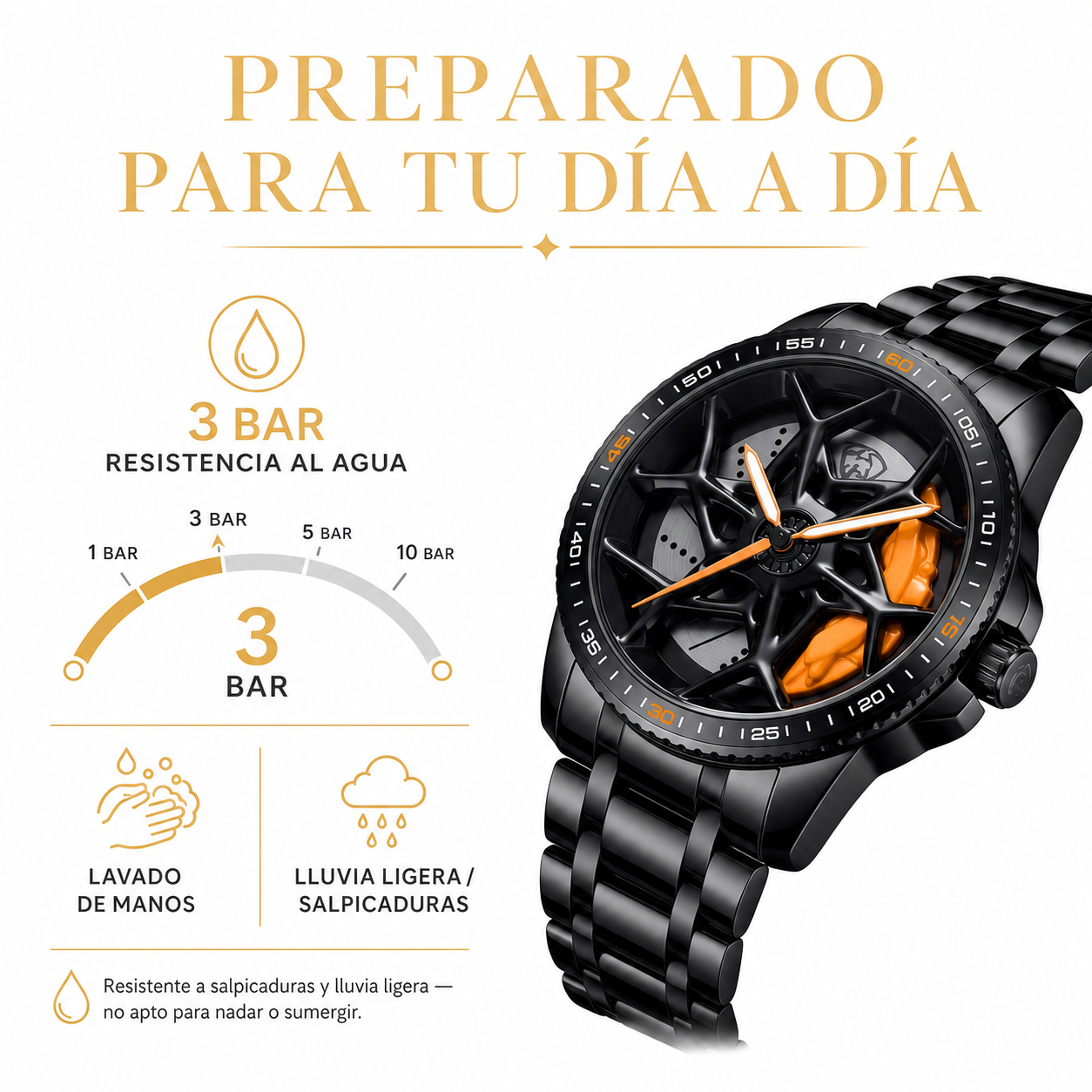 Vaeris Vortex - Reloj Deportivo Giratorio